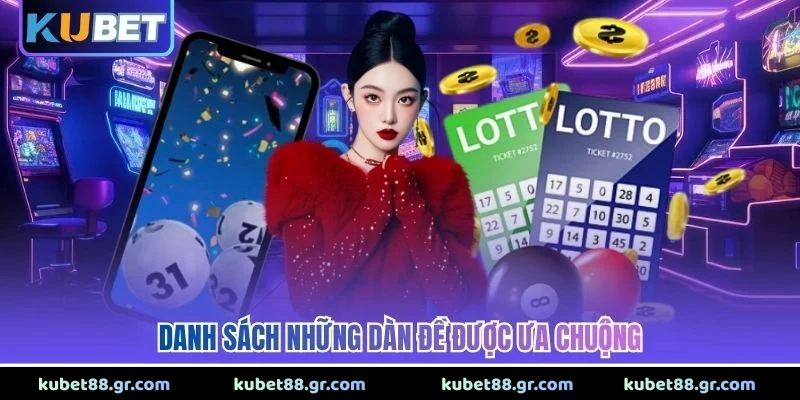 Danh sách những dàn đề được ưa chuộng